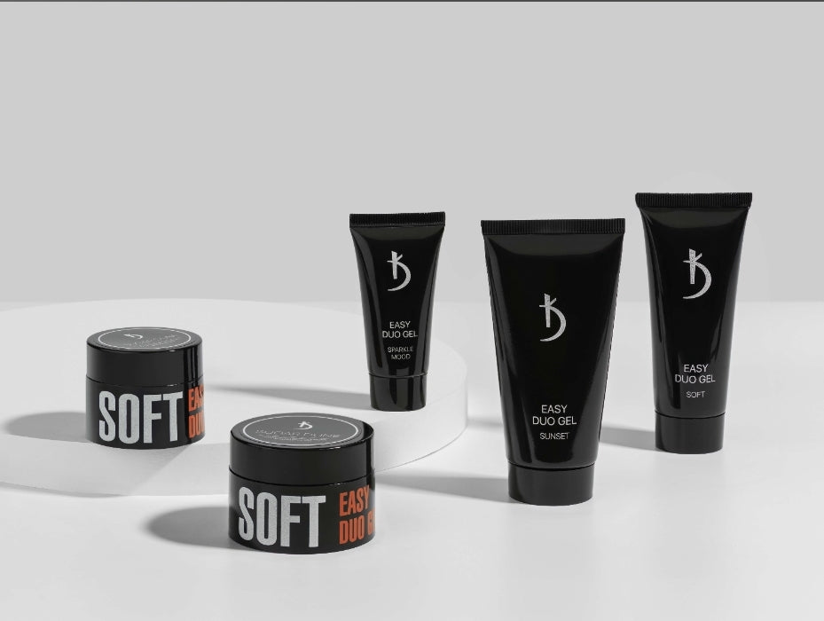 Easy Duo Gel Soft "Natural White" 30 gr acrylic-gel system image 1