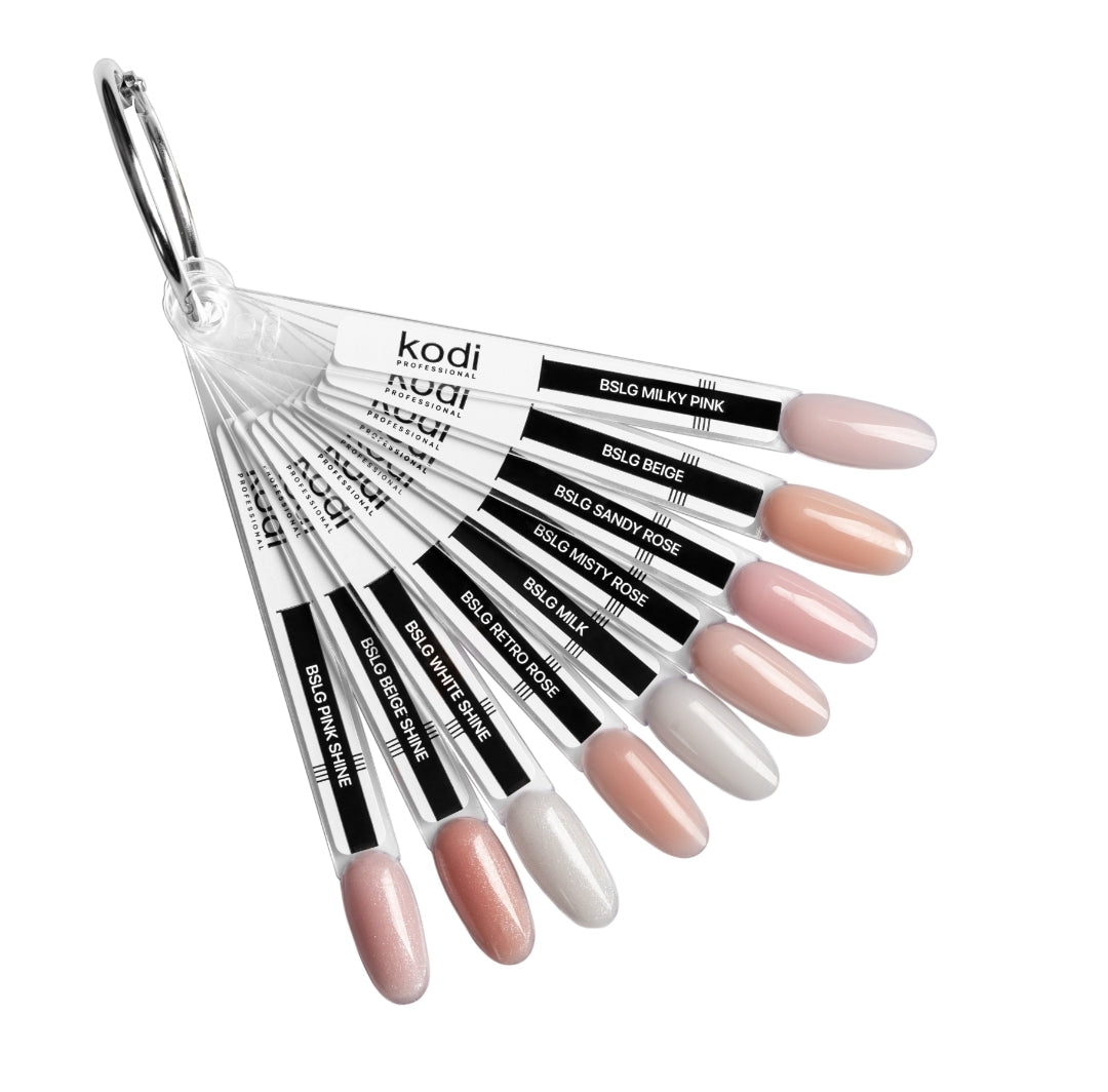 Palette of Builder self-level gel  9 tips  image 0