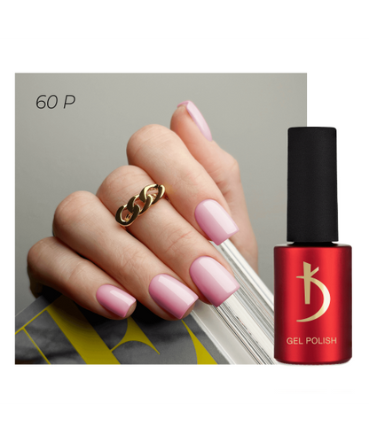 60P Gel polish Pink 7 ml image 0