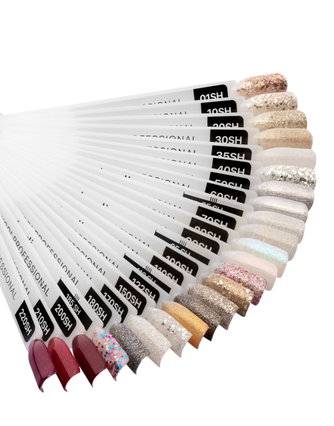 Palette of gel polishes "Shine " 24 tips  image 1