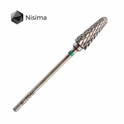 L(R)_704c  Carbide drill bit  cone, green image 0