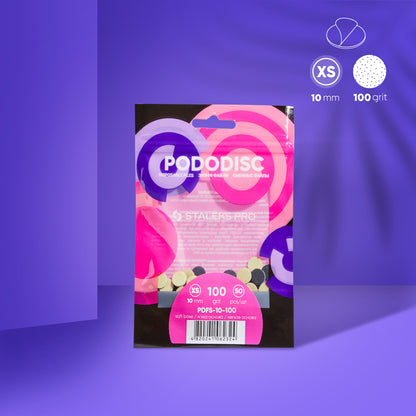 PDFS-10-100 Disposable files on a soft base for Pododisc 50pc image 0