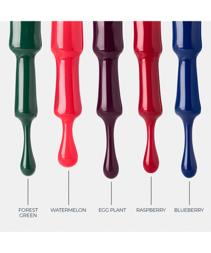 Color Rubber Base gel,  Watermelon, 7ml image 3