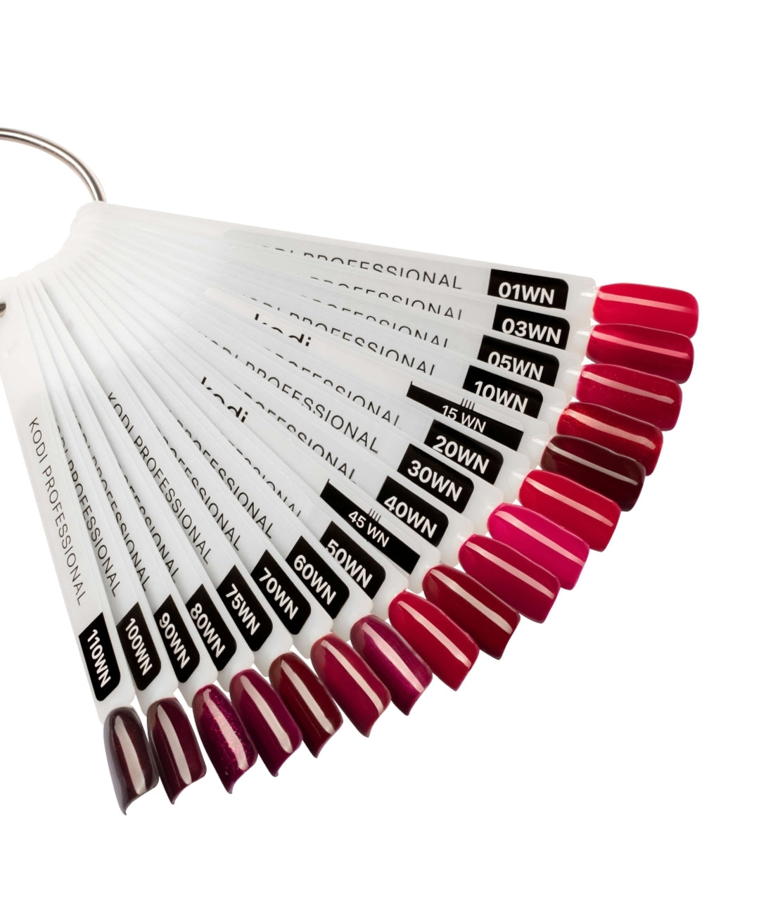 Palette of gel polishes "Wine " 16 tips image 1