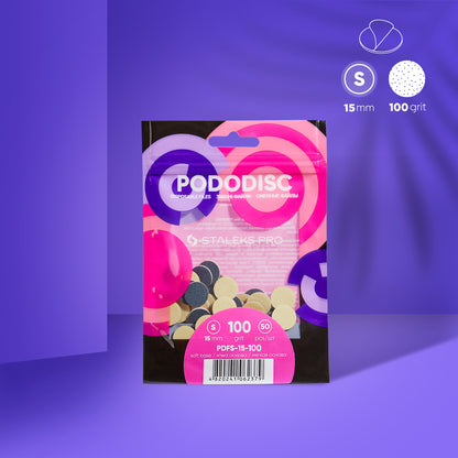 PDFS-15-100  Disposable files on a soft base Pro S, 100 grit, 50 pc image 0