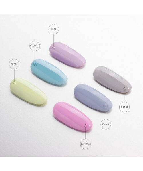 Color Rubber Base gel,  Smoke,  7 ml image 1