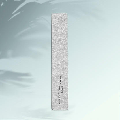 NFB-31/8  Mineral broad straight nail file Staleks Pro Smart, 100/150 grit, (5 p image 0