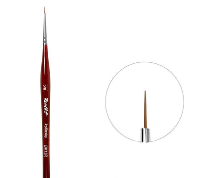 DK13R   N.5/0   Roubloff Brush, Kolinsky, round image 0