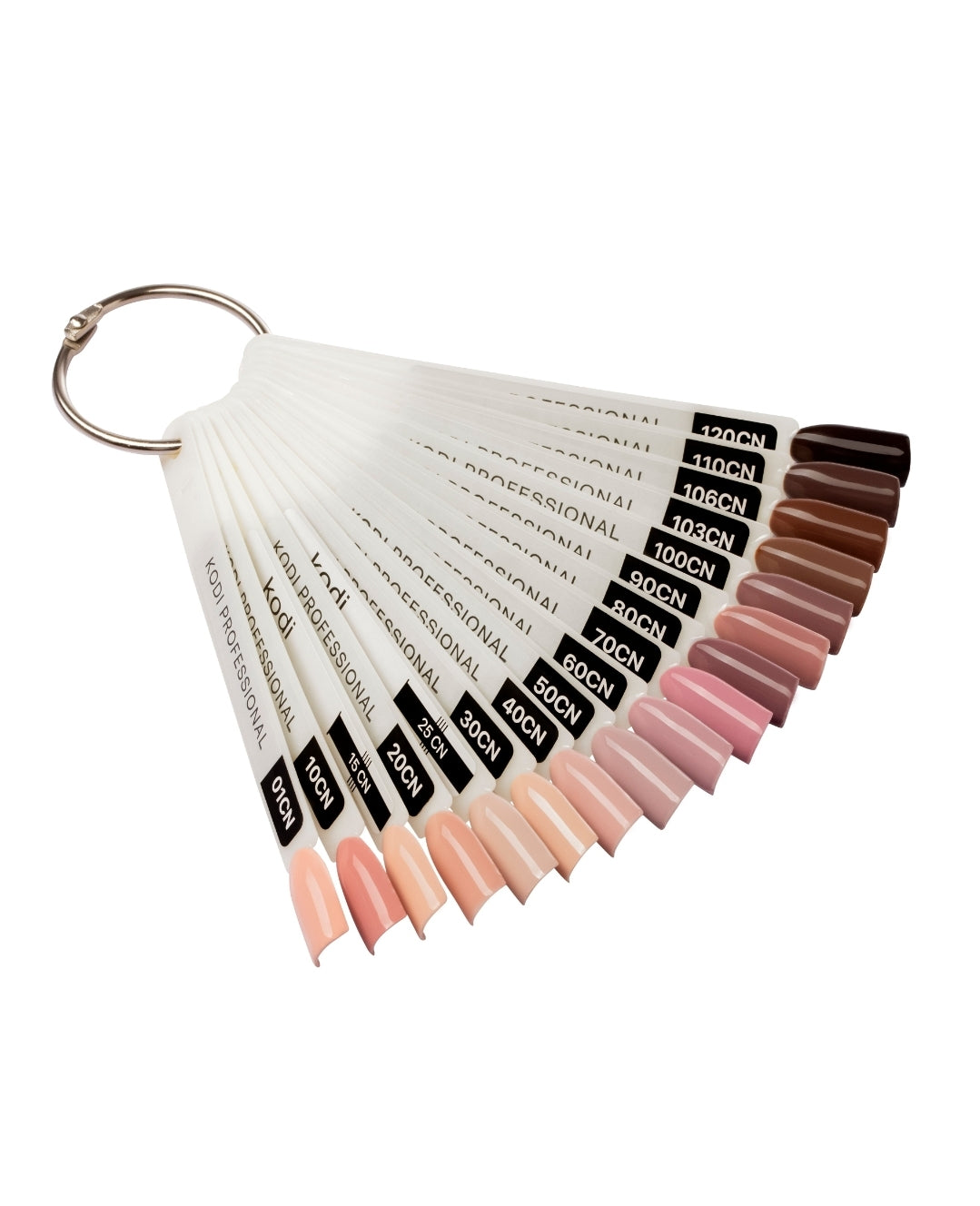 Palette of gel polishes "Capuccino" 17 tips  image 0