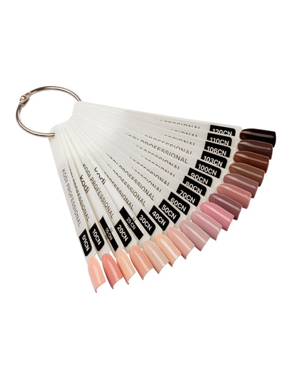 Palette of gel polishes "Capuccino" 17 tips  image 0