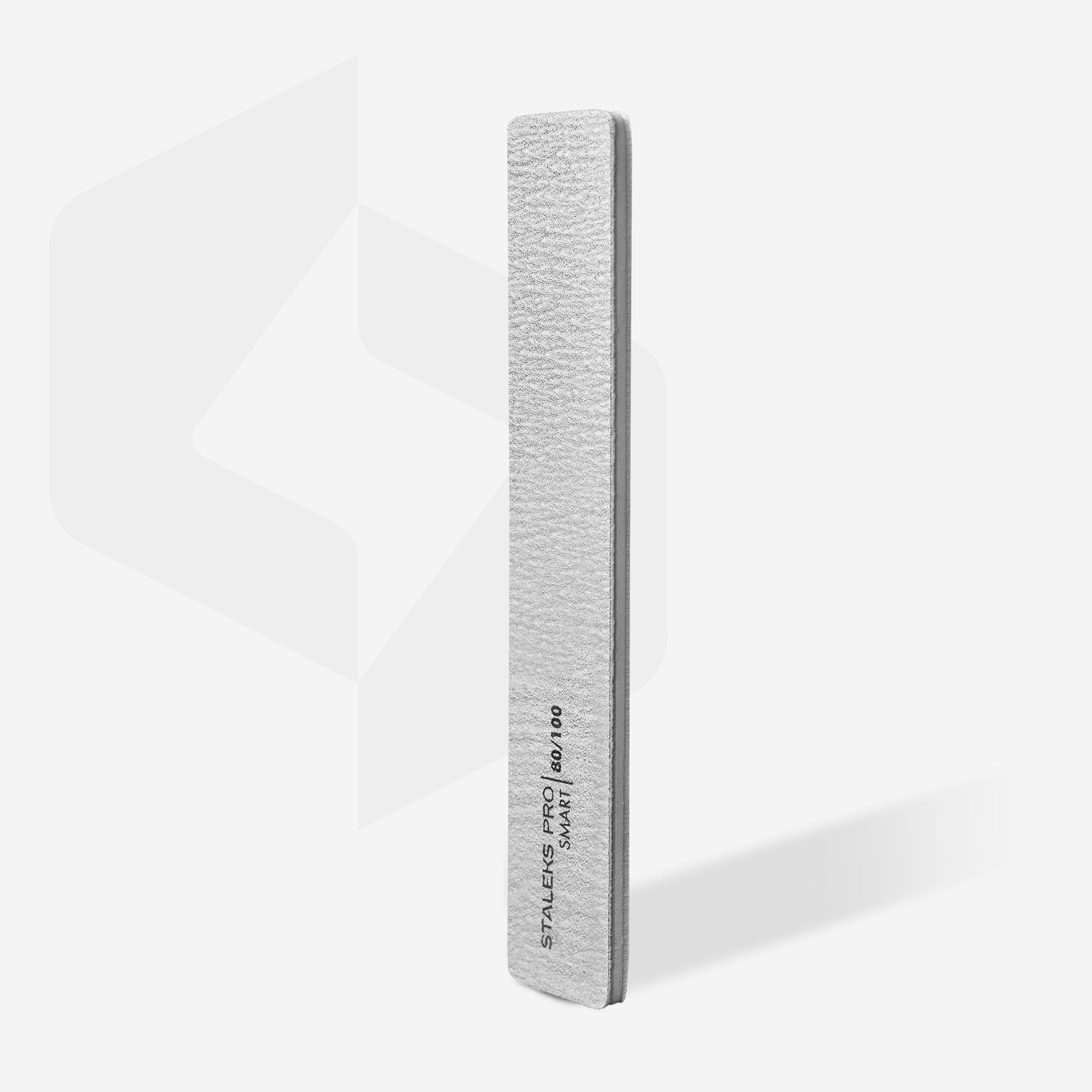 NFB-31/5  Mineral broad straight nail file Smart, 80/100 grit, (5 pc) image 1