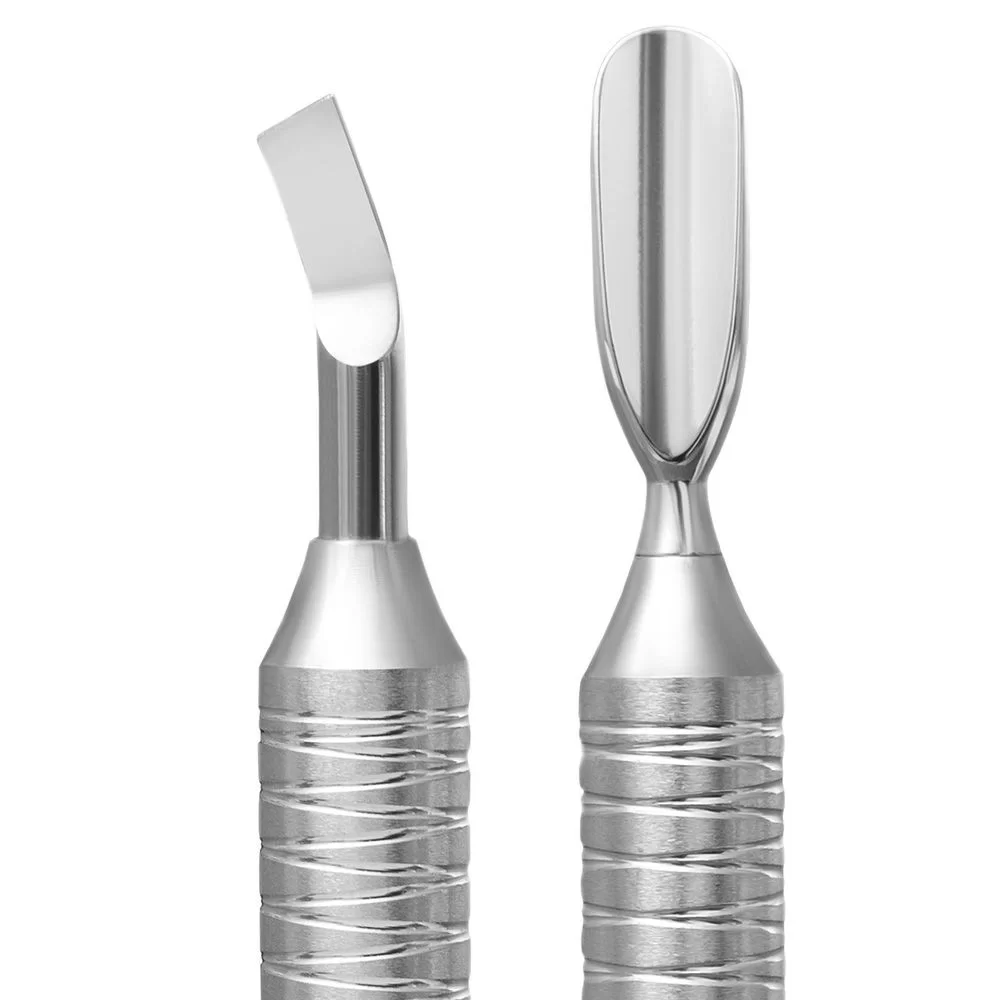 PE-100/4.2 Manicure pusher rounded pusher + blade bent image 2