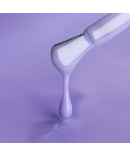 Color Rubber Base gel,  Violet, 7 ml image 2