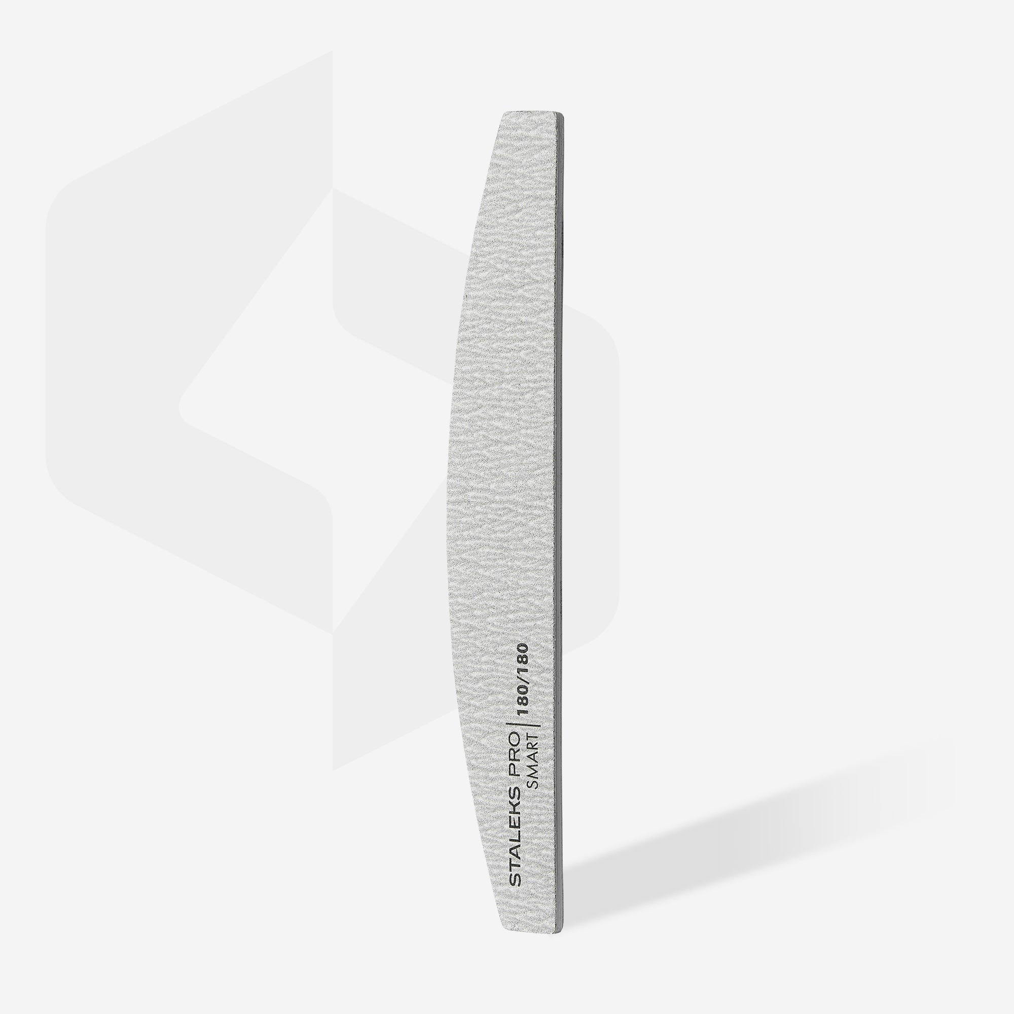 NFB41/6 Mineral crescent nail file SMART 180/180 grit, 5pcs/set image 2