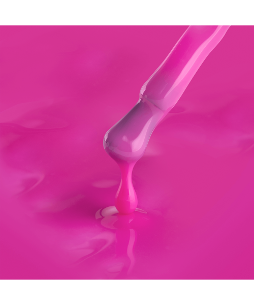 Color Rubber Base gel,  Dragon Fruit,  7ml image 2