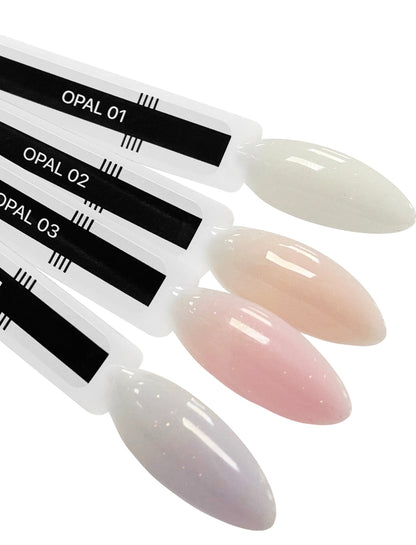 Kodi Palette of Colour Rubber Base gel "OPAL" 4 tips  image 1