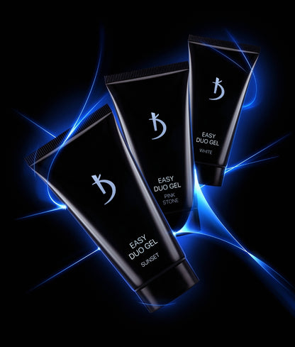 Easy Duo Gel "White" 56 gr acrylic-gel system image 1