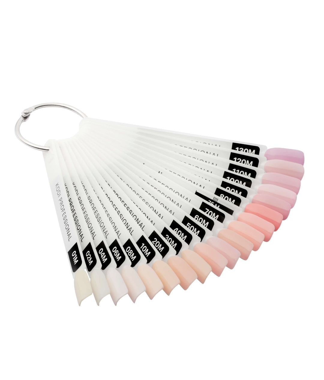 Palette of gel polishes "Milk " 20 tips  image 0