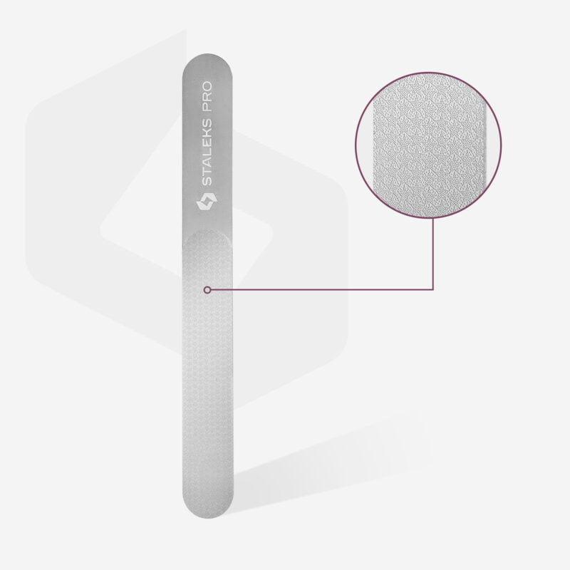 Laser nail file EXPERT 11 165 mm (wide straight with handle)