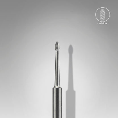 Carbide nail drill bit nail cleaner mini EXPERT head diameter 1.2 mm / working part 2.5 mm