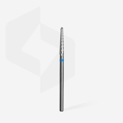 Carbide nail drill bit cone blue EXPERT head diameter 2.3 mm / working part 14 mm