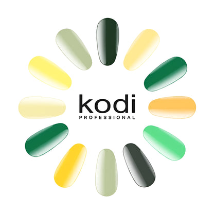 Gel Polish Green & Yellow Collection