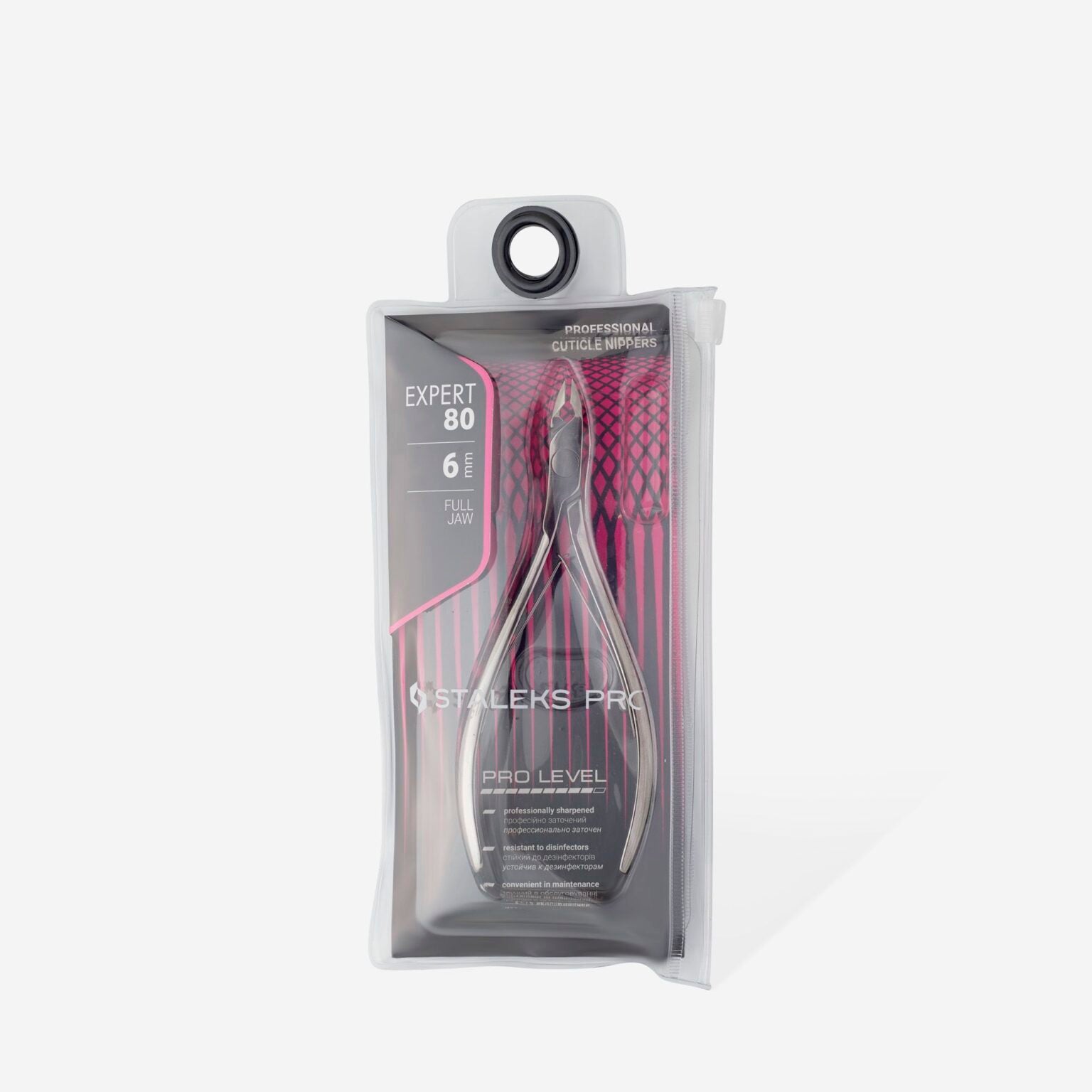 Professional cuticle nippers EXPERT 80 6 mm