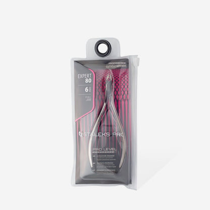 Professional cuticle nippers EXPERT 80 6 mm