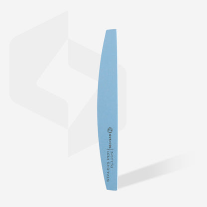 Mineral crescent nail file EXCLUSIVE without foam 180/240 grit