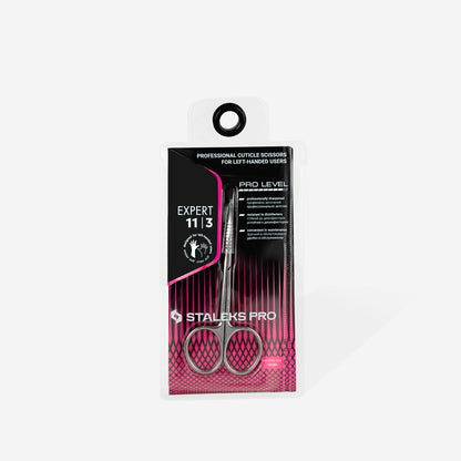 Professional cuticle scissors, left-handed EXPERT 11 TYPE 3
