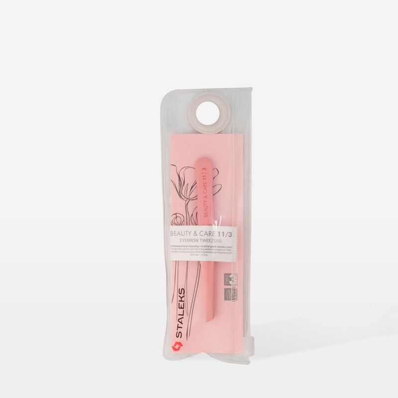 Eyebrow tweezers BEAUTY & CARE 11 TYPE 3 (wide bevelled)