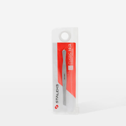 Eyebrow tweezers CLASSIC 10 TYPE 3 (wide bevelled)