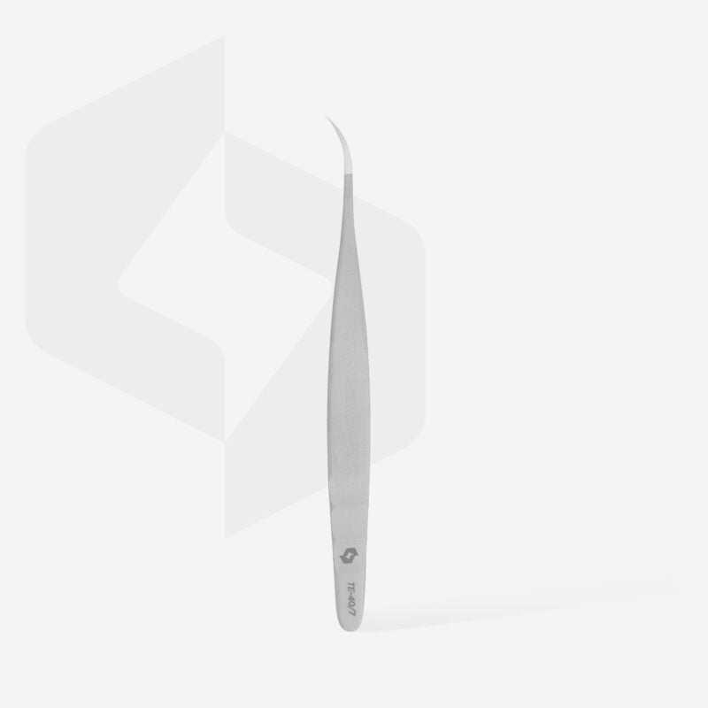 Professional eyelash tweezers EXPERT 40 TYPE 7 (curved)