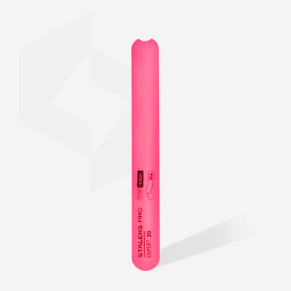 Straight plastic slanted nail file (base) EXPERT 20
