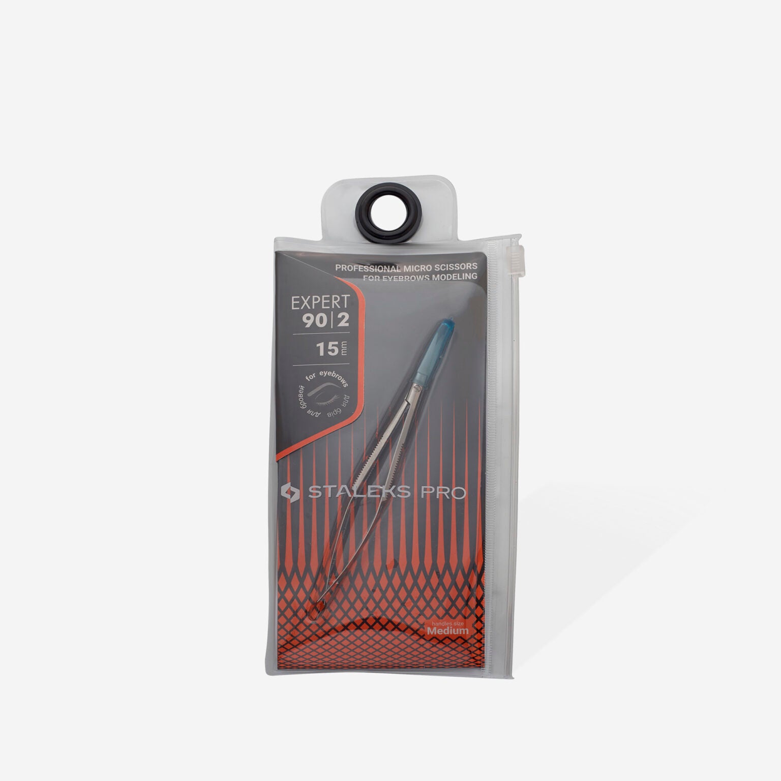 Professional micro scissors for eyebrows modelling EXPERT 90 TYPE 2